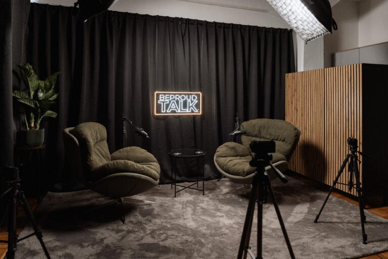 BEPROUD Podcast Ecke